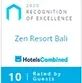 Hotel awards Zen Resort Bali